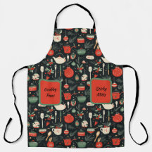 Weihnachten, bunt, topf, Mistel, Kochen, Küche