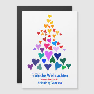 Weihnachten Minimal Magnetisch Pride