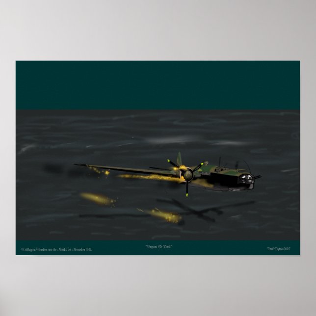 Wellington Bomber Poster (Frente)