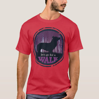 Welsh Corgi Dog Retro Premium T-Shirt Copy Co