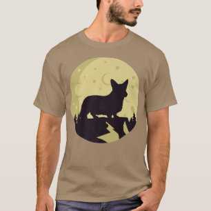 Welsh Corgi Dog Retro Premium T-Shirt Copy Co