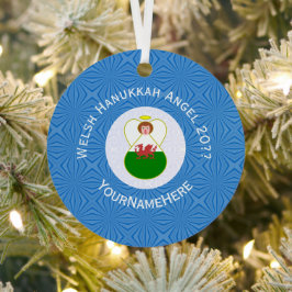 Welsh Flag Angel Hanukkah