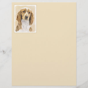 Welsh Springer Spaniel Painting - Arte Original De