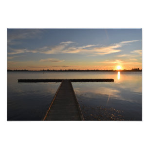 Wendouree Twilight Tranquile Foto Alargamento