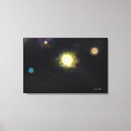 We're not important - Impressionist Art Canvas