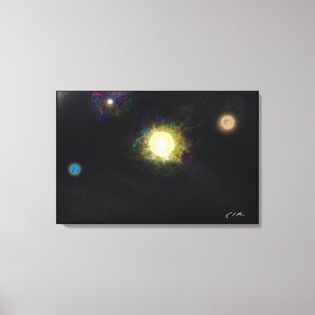 We're not important - Impressionist Art Canvas (Frente)