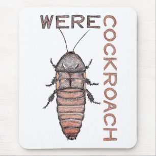 Werecocroach Mousepad