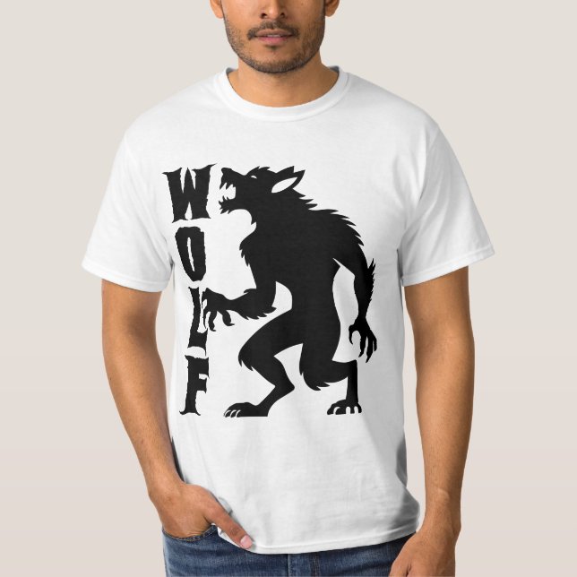 Werewolf Graphic T-Shirt (Frente)