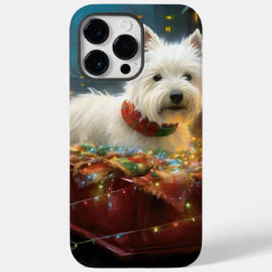 West Highland White Terrier Natal Festivo