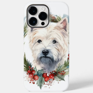 West Highland White Terrier Wreath de Natal