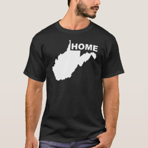 West Virginia Home Longe Das Camisetas De Camisas 