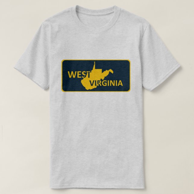 West Virginia T-Shirt (Frente do Design)