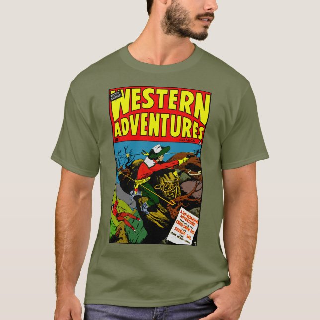Western Adventures T-Shirt de 1950 (Frente)