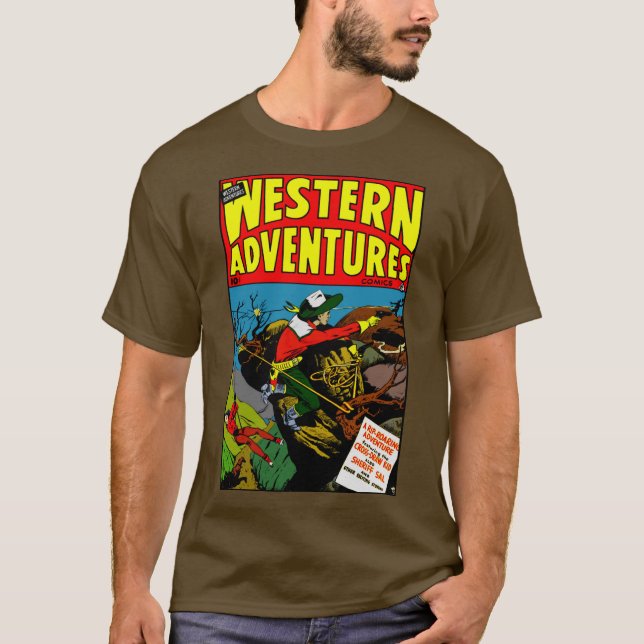 Western Adventures T-Shirt de 1950 (Frente)