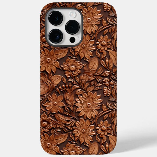 Western Cowgirl Brown Floral (Verso)