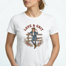 Western Cowgirl Country Girl Boho T-shirt