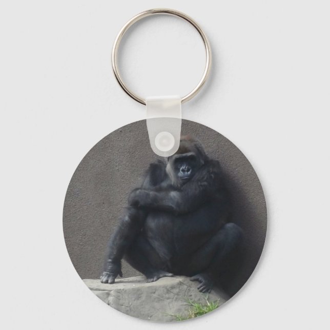 Western Lowland Gorilla #2 Chaveiro (Frente)