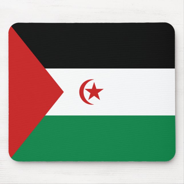 Western Sahara Flag Mousepad (Frente)