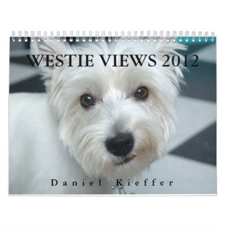 WESTIE VÊ o calendário 2012