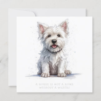 Westik Cheeky Cute Greeting Card Personalize