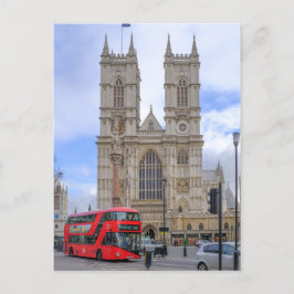 Westminster Abbey London - Cartão postal britânico