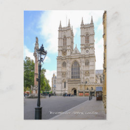 Westminster Abbey London - Cartão postal britânico