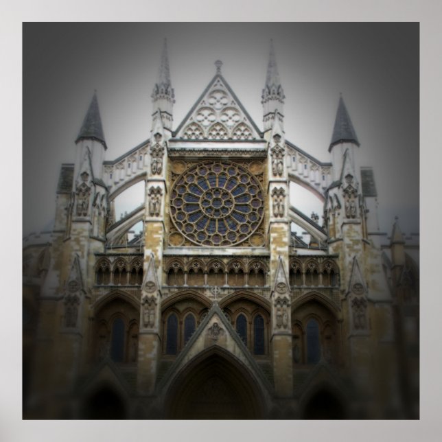 Westminster Abbey - Londres - Poster quadrada (Frente)