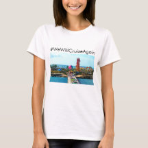 #WeWillCruiseAgain Dia perfeito na camiseta CocoCa