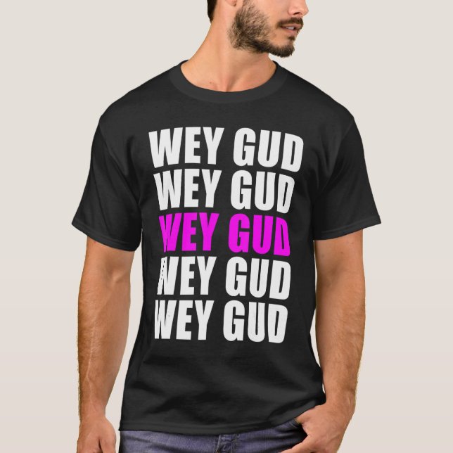 Wey Gud Habesha T-shirt Eritreia Etiópia Gift Idea (Frente)