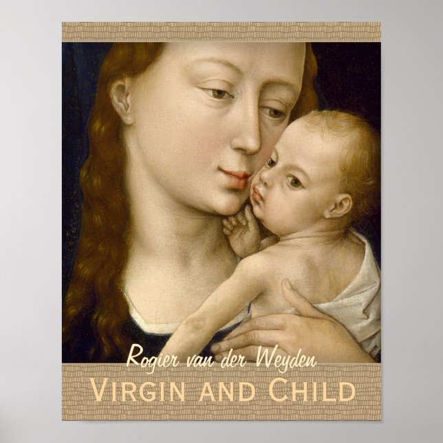 Weyden Virgin e Child CC0264 Cardstock Poster (Frente)