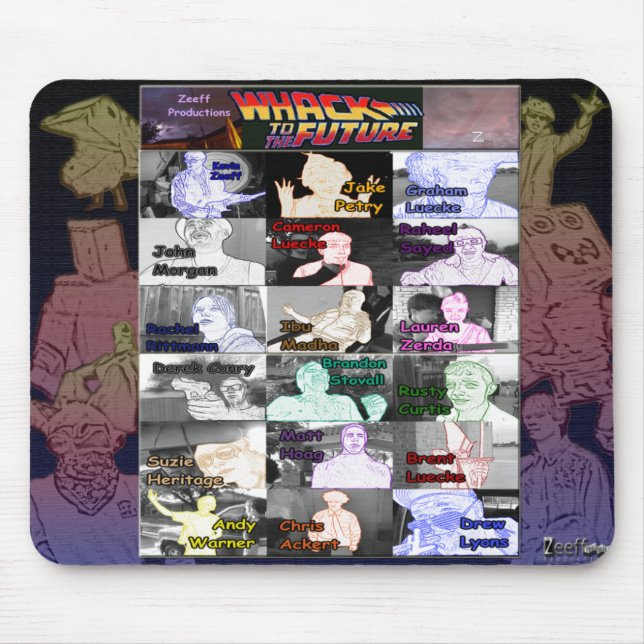 Whack 3 moldado: O MousePad (Frente)