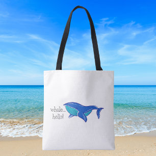 Whale Hello Tote Bag