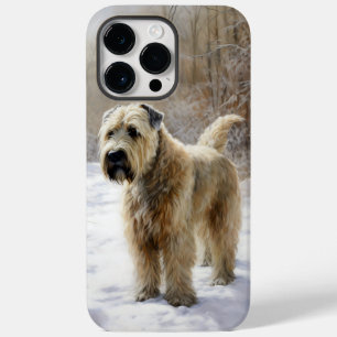 Wheaten Terrier Deixe Nevar Natal