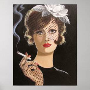 WHEN SMOKING WAS FASHIONABLE, POSTER