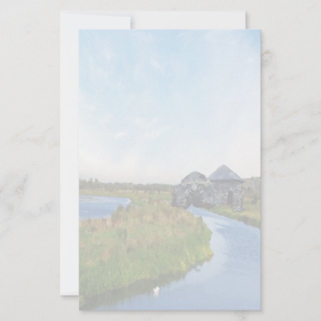 Where the River Ends Stationery Paper (Frente)