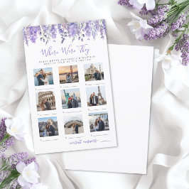 Where Were They Floral Bridal Shower Game