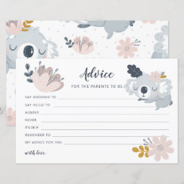 Whimiscal Koala floresce o conselho dos pais