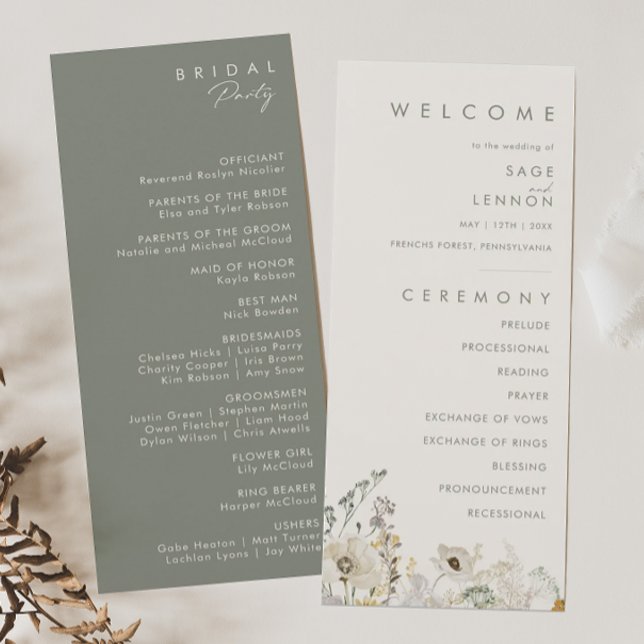 Whimsic Wildflower | Programa Casamento de Marfim (Criador carregado)