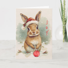 Whimsic Woodland Cartão de Natal