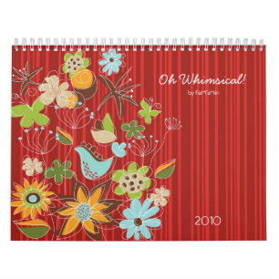 Whimsical! Calendário do Flexi Personalizado 2012