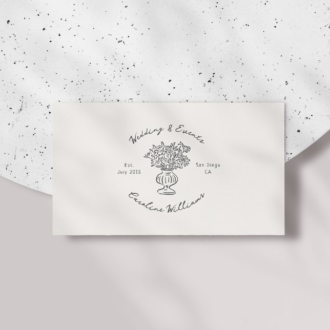 Whimsical, Cartão de visita de Planejamento de Eve (Criador carregado)