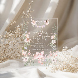 Whimsical Fairy First Birthday Enchanted forest