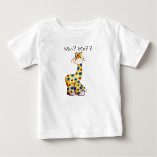 Whimsical Hippie Giraffe Funny Toddler T-Shirt