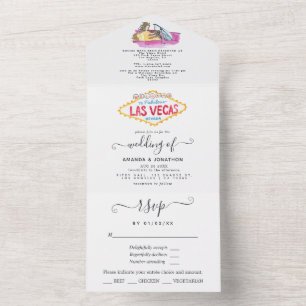 Whimsical Las Vegas Wedding