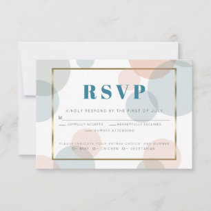 Whimsical Pastel Confetti Dots RSVP