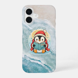 Whimsical Scholar Penguin iPhone 16 Slim Fit Case