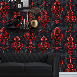 Whimsigoth Red e Black Elegant