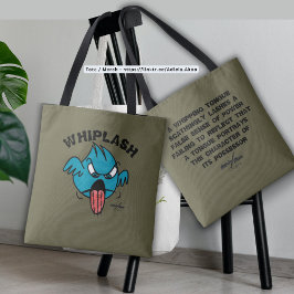 WHIPLASH Tote Bag da Poeta Adiela Akoo
