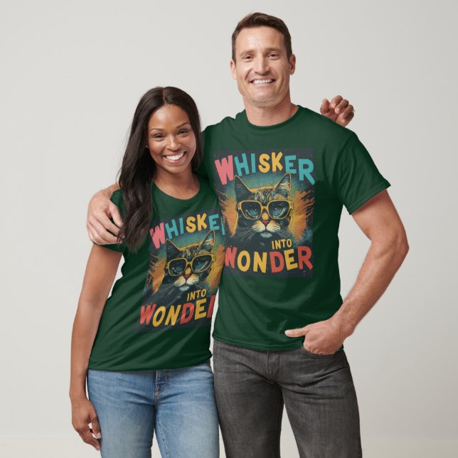 Whisker into Wonder: T-Shirt para Amantes de os an (Unissex)