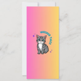 Whiskers & Tales | Whimsic Cat Storybook Bookmar